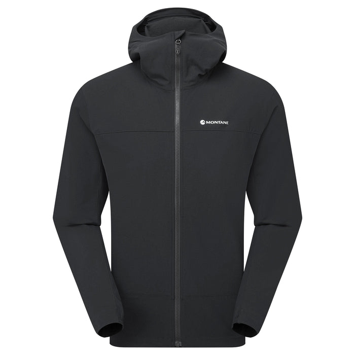 Chaqueta Montane Tenacity Hooded Softshell para hombre en Black, vista principal
