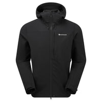 Tenacity XT Hooded Softshell Jacket para hombre en Black, vista principal