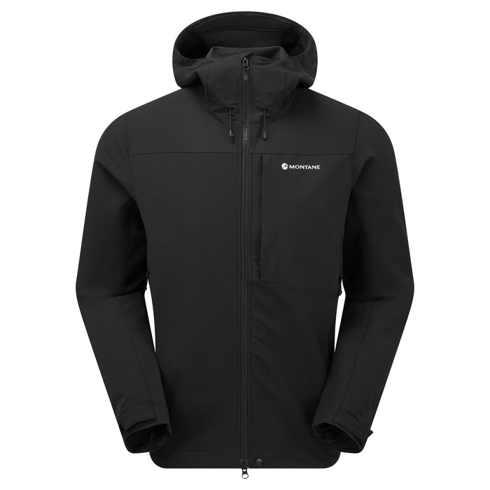 Tenacity XT Hooded Softshell Jacket para hombre en Black, vista principal