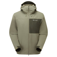 Tenacity XT Hooded Softshell Jacket para hombre en Caper, vista principal