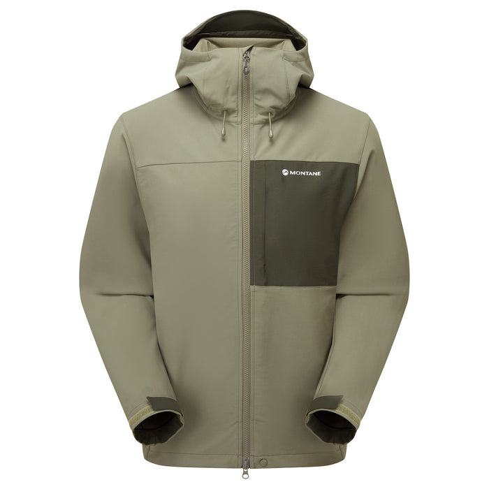Tenacity XT Hooded Softshell Jacket para hombre en Caper, vista principal