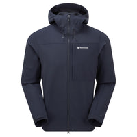 Tenacity XT Hooded Softshell Jacket para hombre en Eclipse Blue, vista principal