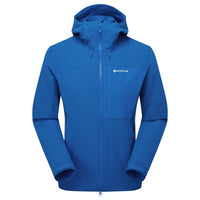 Tenacity XT Hooded Softshell Jacket para hombre en Neptune Blue, vista principal