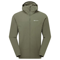 Tenacity Nano Hooded Softshell Jacket para hombre en Caper, vista principal