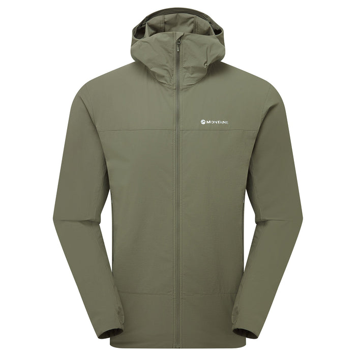 Tenacity Nano Hooded Softshell Jacket para hombre en Caper, vista principal
