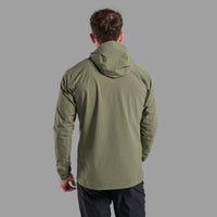 Tenacity Nano Hooded Softshell Jacket para hombre en Caper, vista alternativa 3