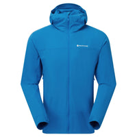 Tenacity Nano Hooded Softshell Jacket para hombre en Neptune Blue, vista principal