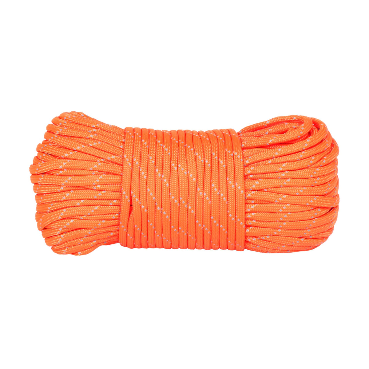 Paracord 550 reflectante 33 m — naranja Lifesystems
