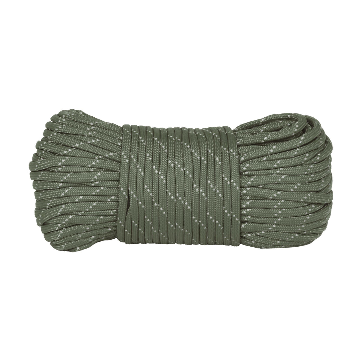 Paracord 550 reflectante 33 m — oliva Lifesystems