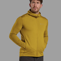 Protium Lite Hooded Fleece Jacket para hombre en Ginkgo Gold, vista lateral