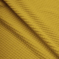 Protium Lite Hooded Fleece Jacket para hombre en Ginkgo Gold, detalle del tejido