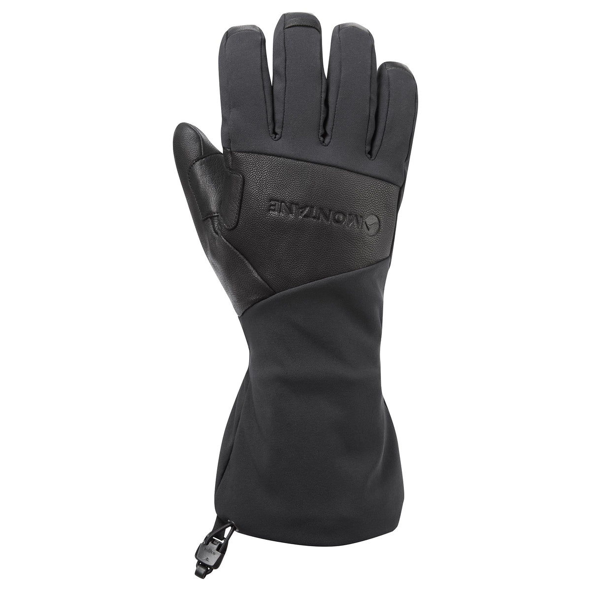 Supercell Waterproof Gloves negros, vista de uso