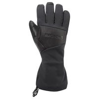 Supercell Waterproof Gloves negros, vista de uso