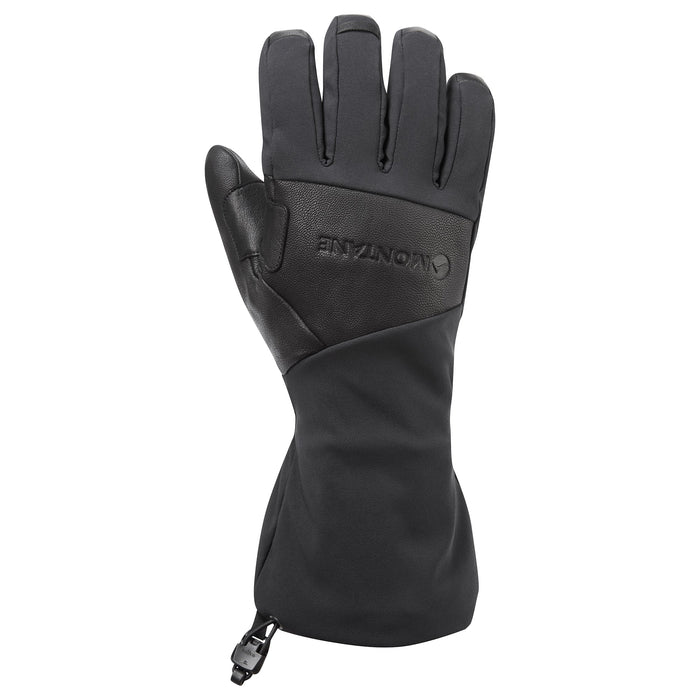 Supercell Waterproof Gloves negros, vista de uso