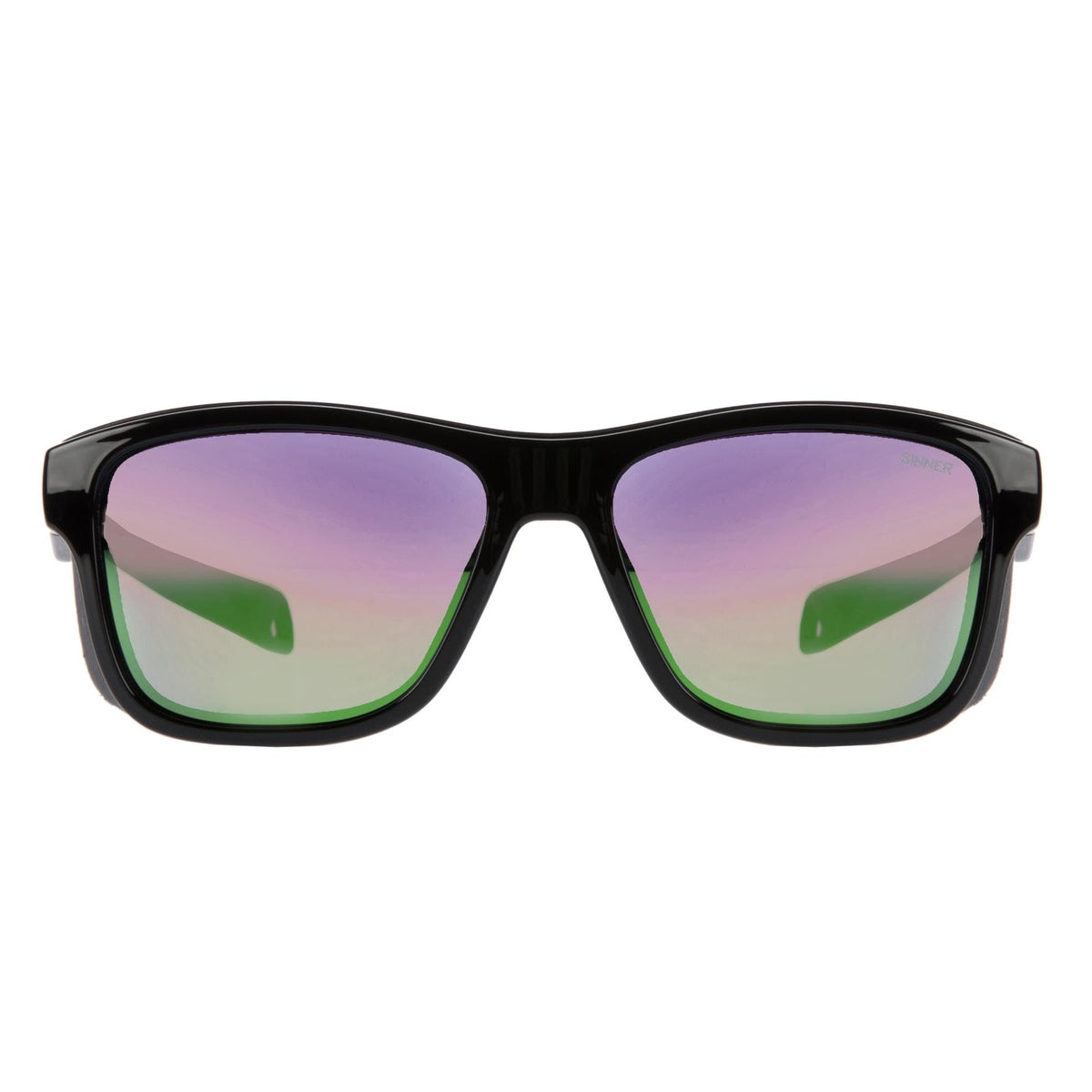 SINNER Whitepass II (Negro Brillante) — Gafas de sol para esquí con lente SINTRAST® Snow Cat. 3