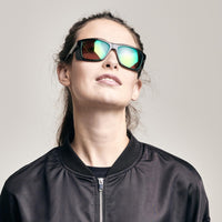 SINNER Whitepass II (Negro Brillante) — Gafas de sol para esquí con lente SINTRAST® Snow Cat. 3