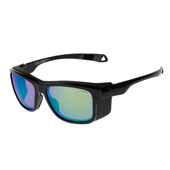SINNER Whitepass II (Negro Brillante) — Gafas de sol para esquí con lente SINTRAST® Snow Cat. 3