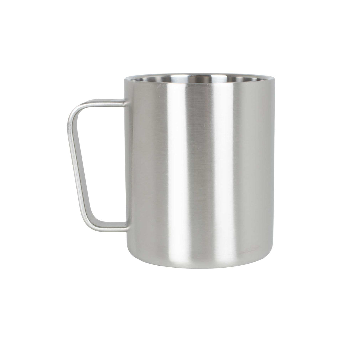 Taza de camping Lifeventure de acero inoxidable