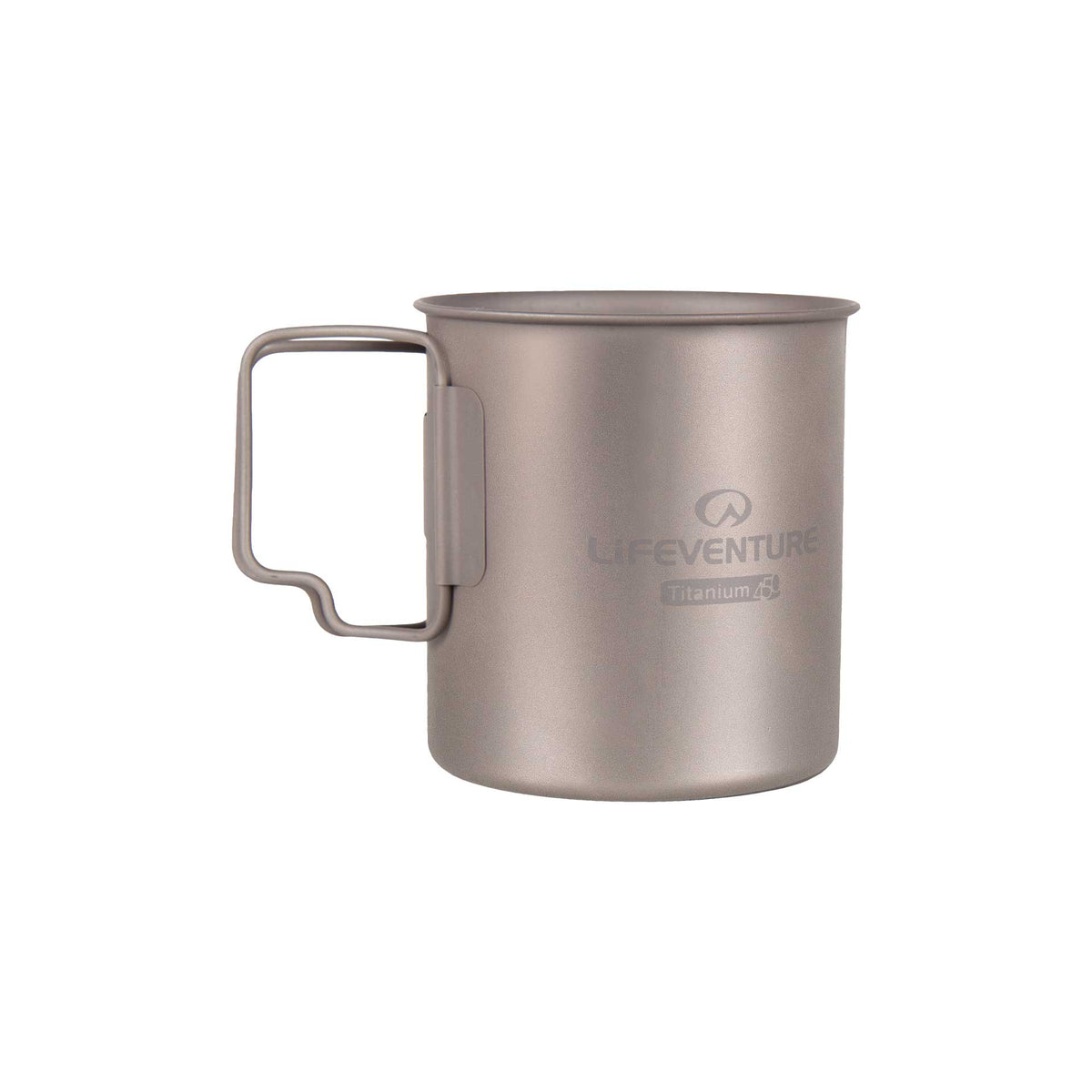 Taza Lifeventure de titanio de 450 ml