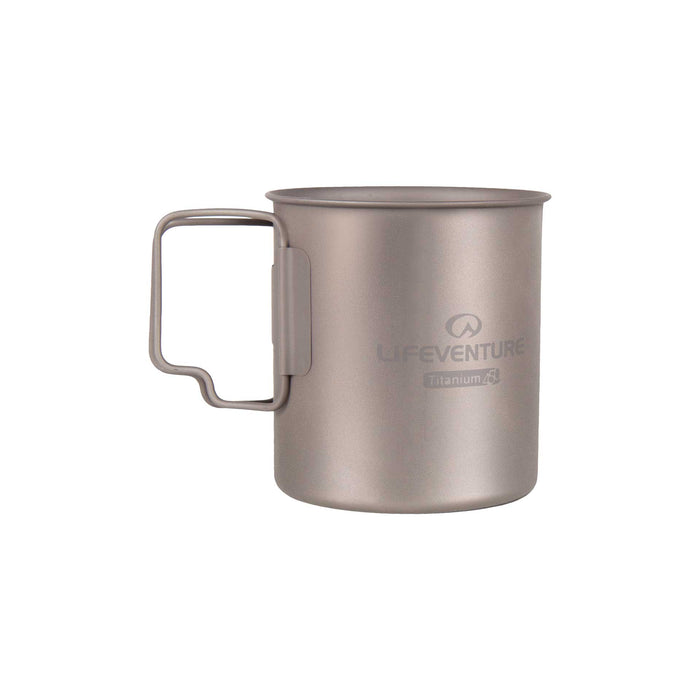 Taza Lifeventure de titanio de 450 ml