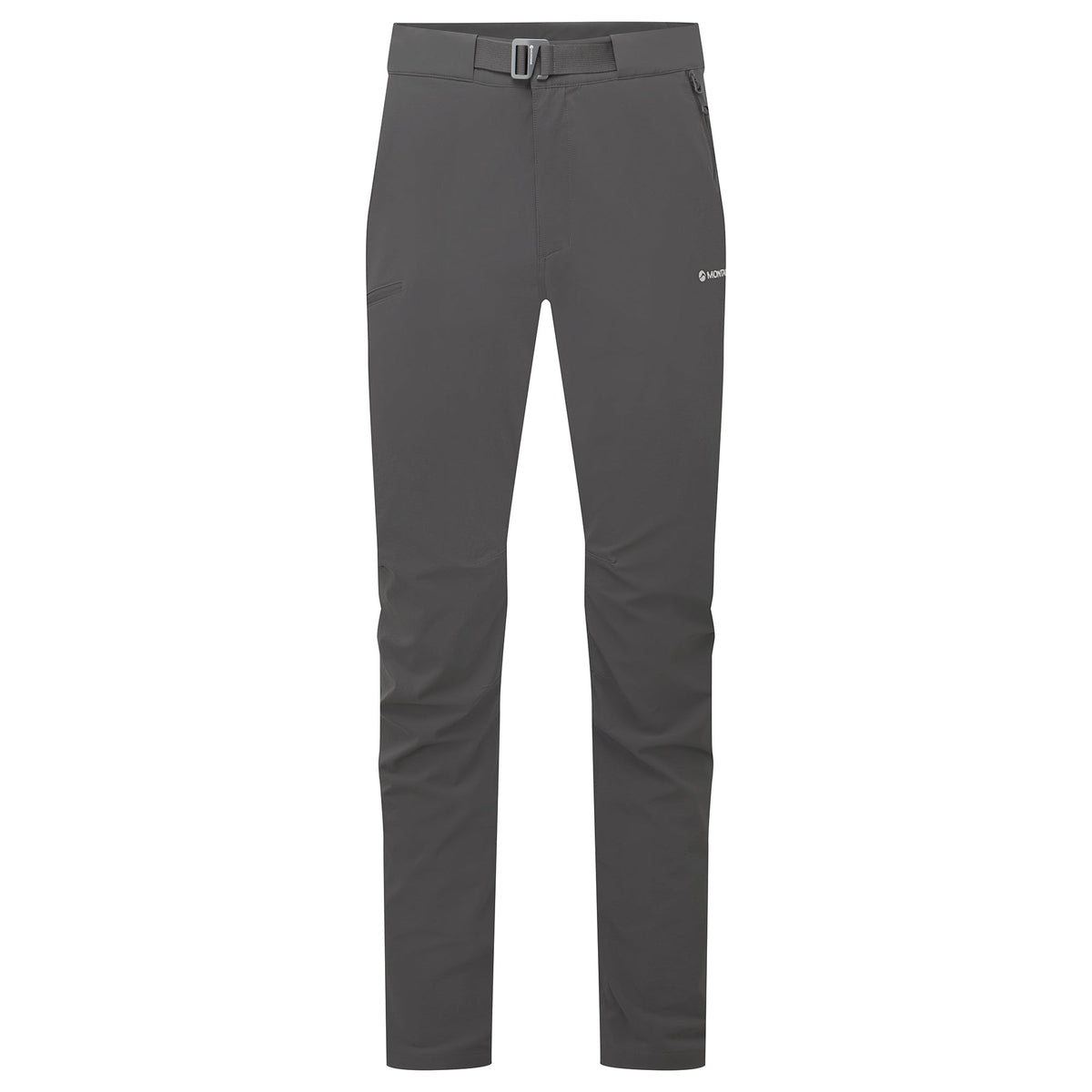 Pantalón Tenacity Softshell para hombre en color Midnight Grey, vista frontal