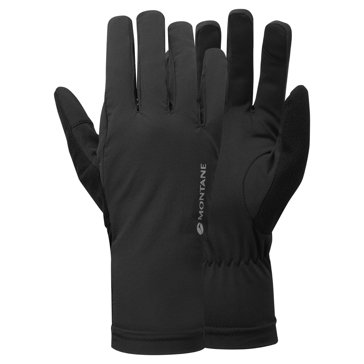 Trail Lite Gloves negros, vista frontal