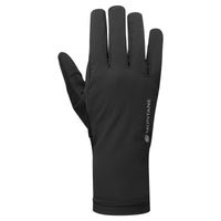 Trail Lite Gloves negros, vista de uso